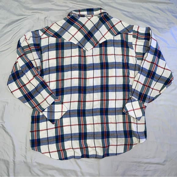 Wingars Western Style Longsleve Pearl-snap Button Up Shirt Mens XL - Picture 2 of 9